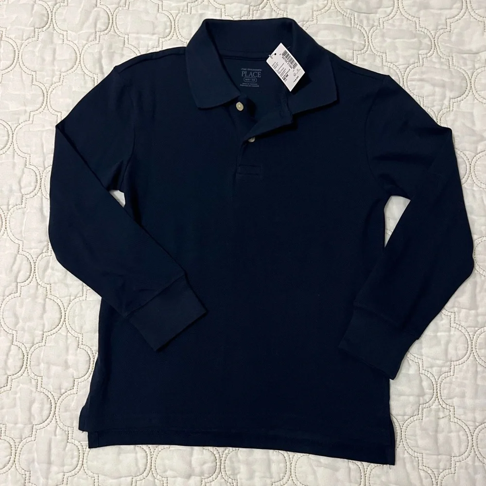 The Children's Place Dark Blue Polo Shirt